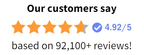 Tonic Greens 5 star ratings